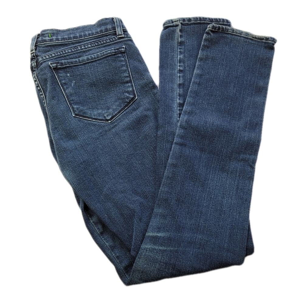 J Brand Women's Jeans The Deal Lower Rise Skinny Ankle Zipper Jeans size 28 READ